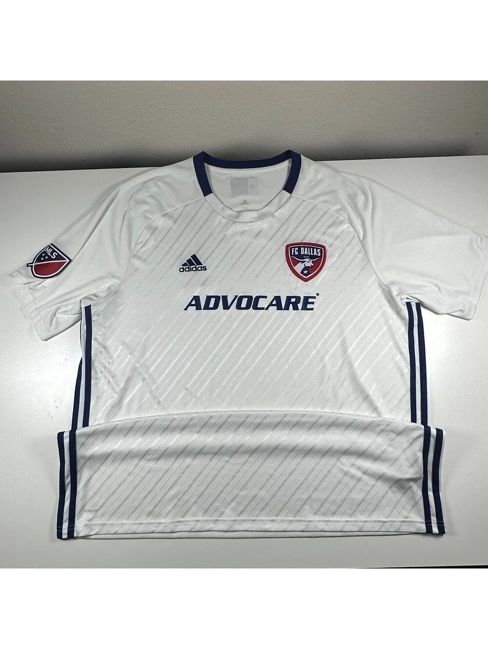 Adidas FC Dallas Away Jersey White 2XL